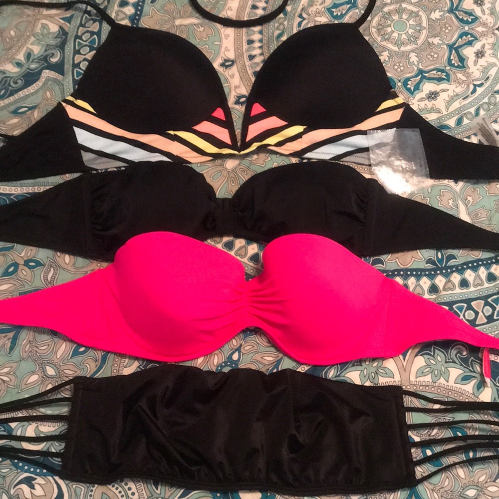 Bundle of 4 Victoria secret swim tops
